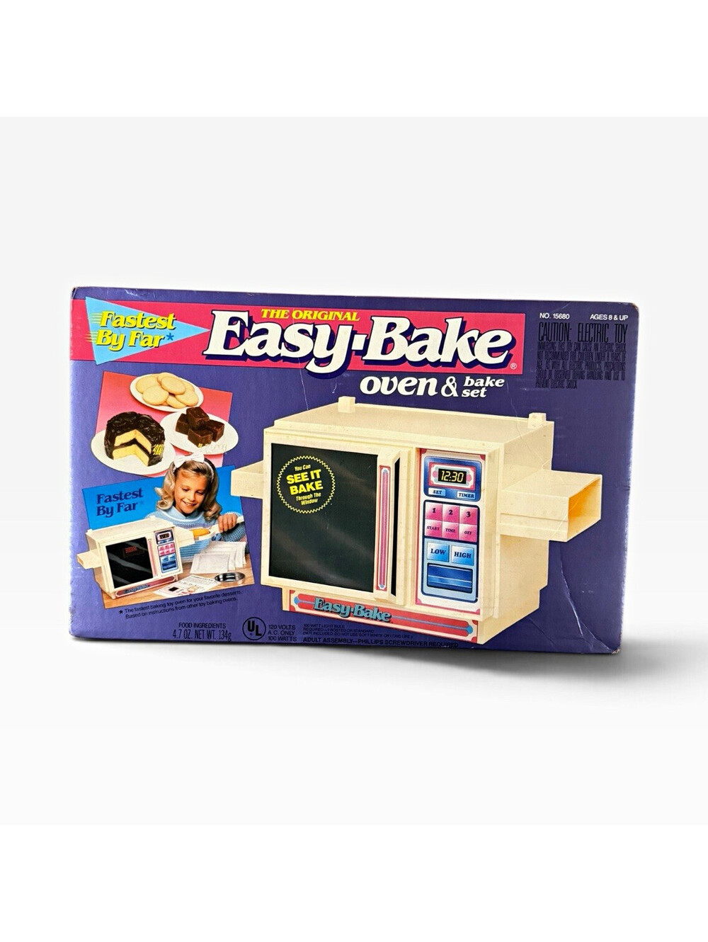 Kenner Original Easy-Bake Oven & Bake Set Vintage 1991 Age 8-11